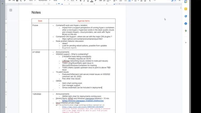 Kubernetes SIG Windows 20220201 смотреть онлайн