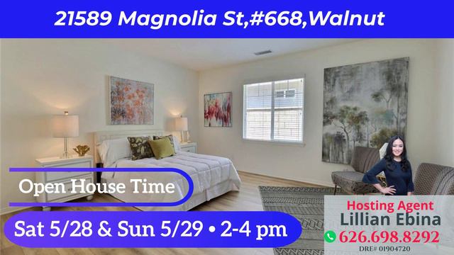 Open House @ 21589 Magnolia St #668 Walnut by Lillian Ebina смотреть онлайн