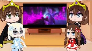 ✨❄️Past Elsa,Anna and their parents react to AMV ❄️✨(AU) [part-2]