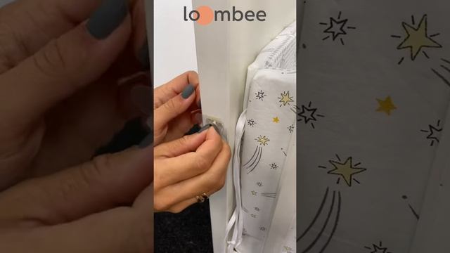 Как крепить бортики loombee на глухие стенки кроватки