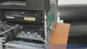 Samsung CLX-4195FW sostituzione cinghia - trasfer belt unit replacement