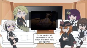 || BSD reacts to Hell Is Forever || [HH x BSD] ||