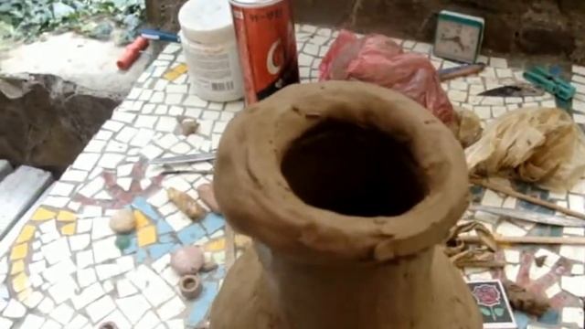 Лепим из глины. Кувшин. смотреть онлайн