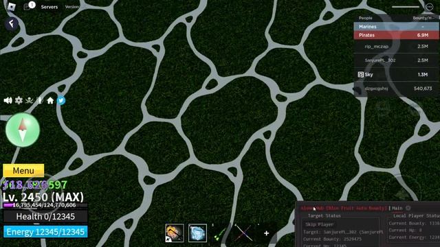 BLOX FRUITS Script Mobile AUTO FARM BOUNTY (EASY BOUNTY) ? смотреть онлайн