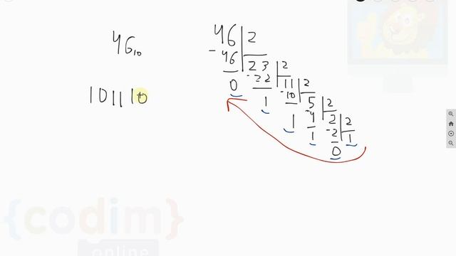 #ОГЭ. Урок 1.5 Перевод из десятичной в 2,8,16ричные. Видеоуроки по информатике от школы Codim.Onlin смотреть онлайн