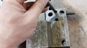 ремонт фрезерного станка 6п10 (винт и кронштейн поперечной подачи)