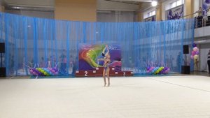 Художественная гимнастика, Обруч, 7 лет, когда не справилась с нервами #rg