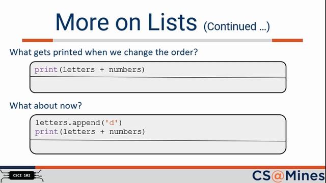 PythonVideo5 ListBasics