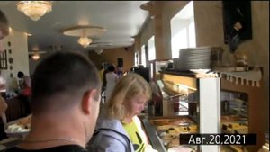 Барская усадьба. Завтрак (шведский стол) в ресторане отеля.