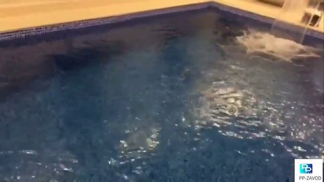 Строительство бассейна из блоков с дальнейшей облицовкой ПЛЕНКОЙ ПВХ смотреть онлайн