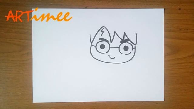 How to Draw Chibi Harry Potter ( Step by Step ) смотреть онлайн