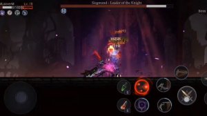 【Demon Hunter: Shadow World】Garett vs Siegmund Leader of the Knights Boss Mode W.Rank IV