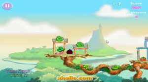 Angry Birds Stella - Pink Bird Skill Game Walkthrough Levels 1-13