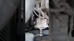 Замена ремней генератора на экскаваторе Sany 235