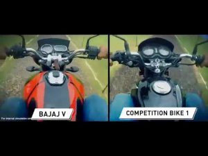 Bajaj V15  power advertisements