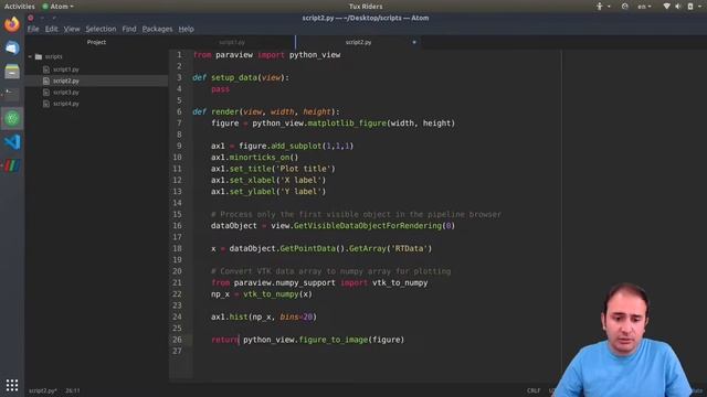 Using Matplotlib inside ParaView Python View to plot graphs, charts, and histograms [On Demand 11] смотреть онлайн