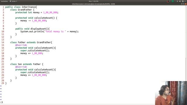 Java Live Coding : Object Oriented Programming Inheritance