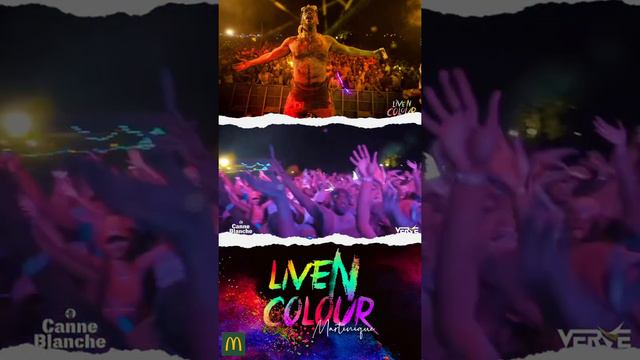 Live n Color Martinique July 9 2022!