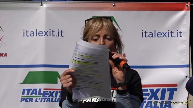NO DRAGHI DAY - Mia Gandini (coord Regionale) - ITALEXIT - Bologna (09 Aprile 2022) смотреть онлайн