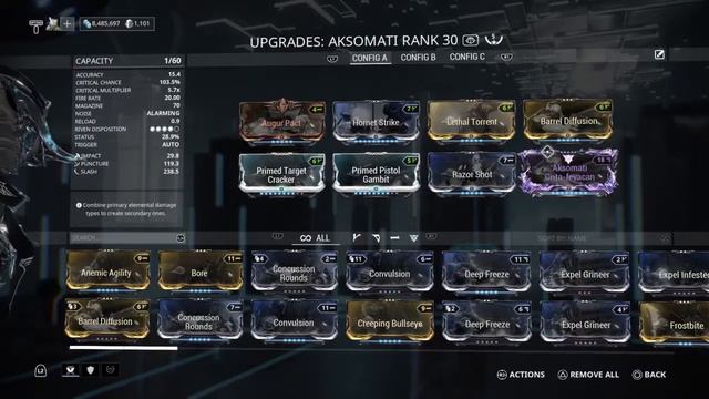 Warframe AKsomati op riven review смотреть онлайн