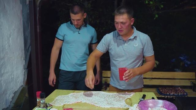 БАРАНЬЯ ПЕЧЕНЬ В ЖИРУ С ОВОЩАМИ НА МАНГАЛЕ. Семджин. Калмыцкая кухня