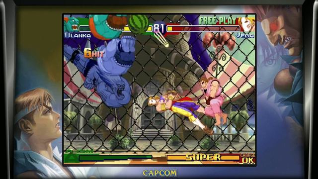 Street Fighter Alpha 3 - Blanka (Dramatic Battle) Max Difficulty