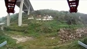 Квадрокоптер.Полёт в горах.