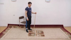 ЛФК после инсульта - 11.Ходьба с тростью