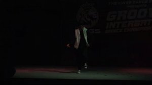 Popping Dance By Abhishek Pop || The Kings United || Groove Interbatch Dance Championship