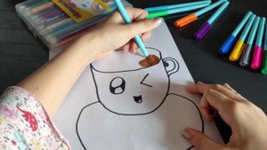 Как нарисовать чашку легко и просто