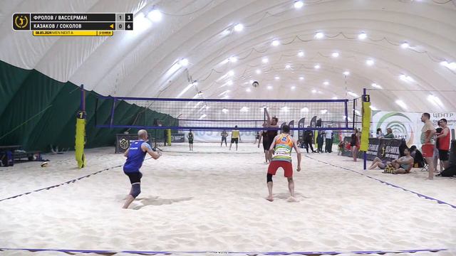 Четвертьфинал: Фролов / Вассерман VS Казаков / Соколов | MEN NEXT A - 08.03.2024 смотреть онлайн