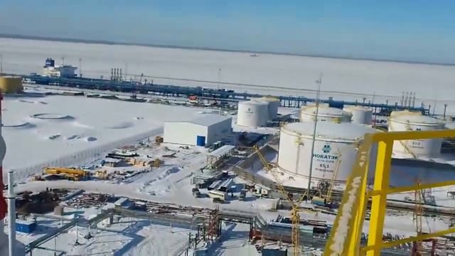 Стройплощадка в Усть-Луге