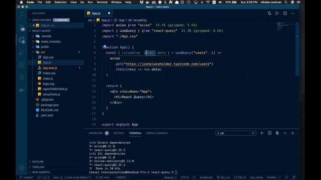 Intro to React-Query смотреть онлайн