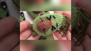 Вязаные авокадо