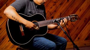 Family Full Size Guitar by Ortega Guitars - Black - R221BK
