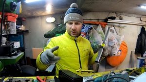 Первый тест моей носовой телеги/передних колес для лодок ПВХ