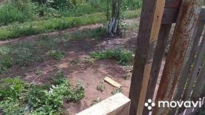 Сделал ворота,заезд для машины на дачном участке!!!