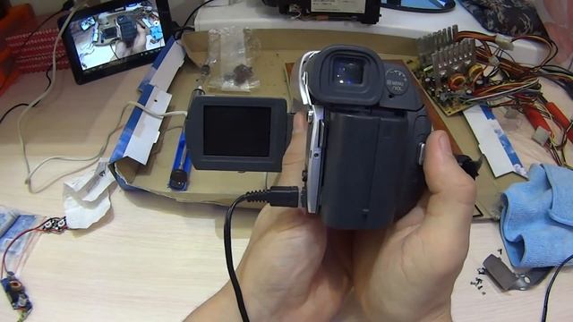 Самодельный Прибор ночного видения из СТАРОЙ Видеокамеры. ПНВ Своими руками смотреть онлайн