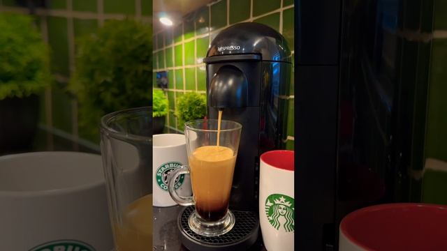 Nespresso Vertuo Coffee Pour #asmr