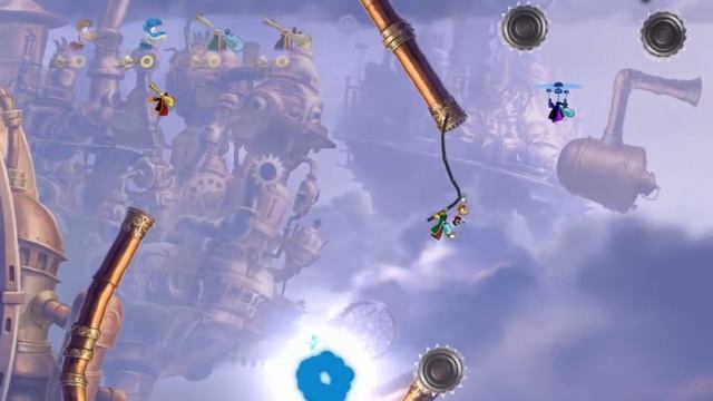 Прохождение Rayman Origins 59 уровень ФИНАЛ смотреть онлайн