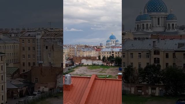 💥 ПОТРЯСНЫЙ Вид на Санкт-Петербург с крыши | Троице-Измайловский собор