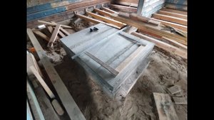 Заливаем фундамент под новую печь. (День 54-55).