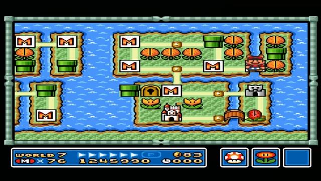 SUPER MARIO BROS 3 Прохождение (на Русском) #15 - Пианист Ludwig смотреть онлайн