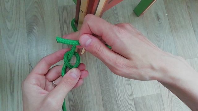 Как легко завязать УЗЕЛ ВОСЬМЁРКА НА ОПОРЕ смотреть онлайн