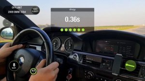 BMW E92 330D | 270hp 650nm stage 1 | Dragy Test 0-100km 1/4mile Burnout |