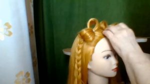 Бантики с плетением Колосок. Урок 3