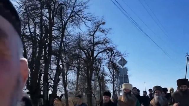 Зикр пешком с Ингушетии в Чечню??
