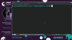 Milana Cap - WordPress Through The Terminal | #phpsrb
