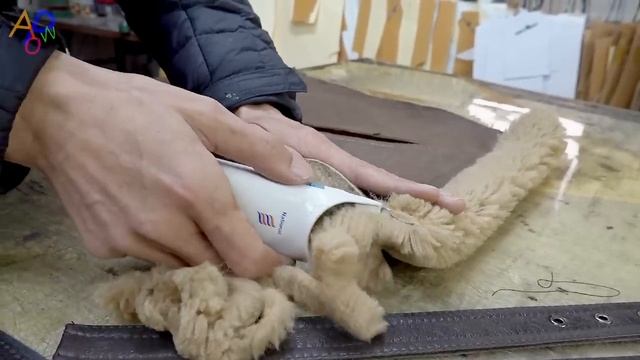 Sheepskin B3 Bomber Jacket Made by Leather Craftsman with 40 Years of History смотреть онлайн