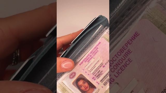 Обзор синяя обложка для автодокументов
